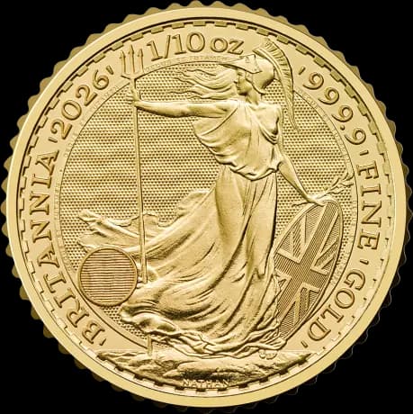 1/10 oz Britannia Charles III Gold Coin | 2026