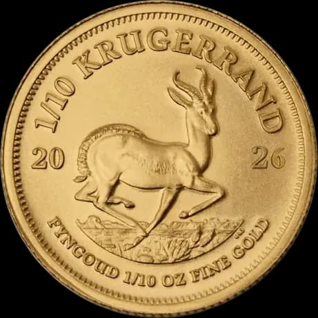 1/10 oz Krugerrand Gold Coin | 2026