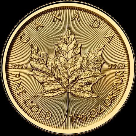 1/10 oz Maple Leaf Gold Coin | 2025