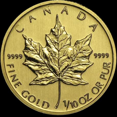 1/10 oz Maple Leaf | Gold | mixed years