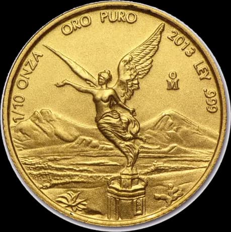1/10 oz Mexican Libertad Gold Coin (Mixed Years)