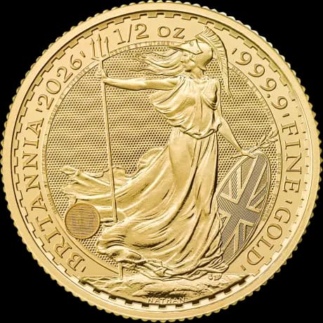 1/2 oz Britannia Charles III Gold Coin | 2026