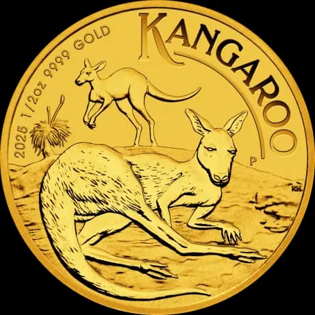 1/2 oz Kangaroo Gold Coin | 2025