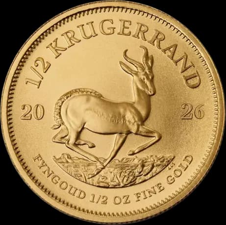 1/2 oz Krugerrand Gold Coin | 2026