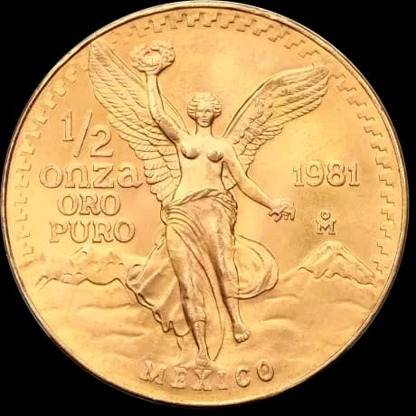 1/2 oz Mexican Libertad | Gold | mixed years