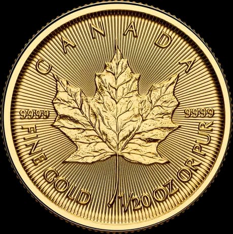 1/20 oz Maple Leaf Gold Coin | 2025