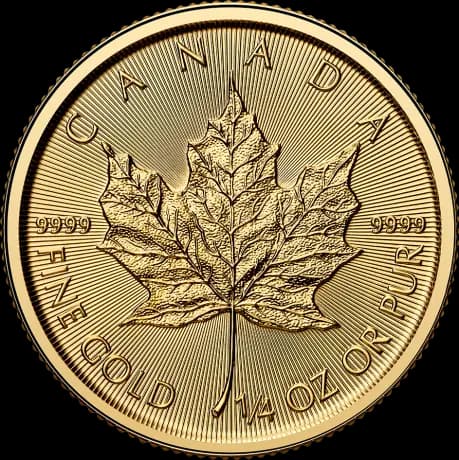 1/4 oz Maple Leaf Gold Coin | 2025
