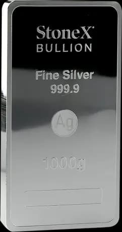 1 Kilo Silver Coin Bar | StoneX Bullion | 2025