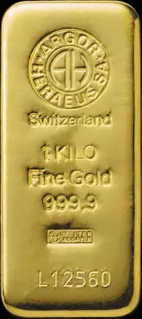 1 Kilo Gold Bar | Argor-Heraeus