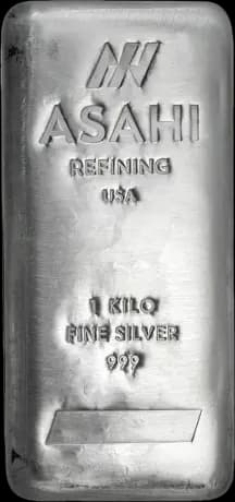 1 Kilo Silver Bar | Asahi