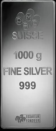 1 Kilo Silver Bar | PAMP Fortuna