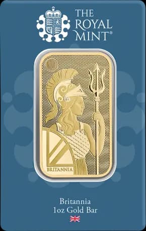 1 oz Britannia Gold Bar | Royal Mint
