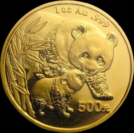 1 oz China Panda Gold Coin | 2004