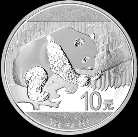 1 oz China Panda Silver Coin (mixed years)