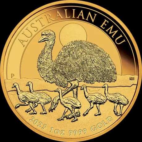 1 oz Emu Perth Mint Gold Coin | 2025