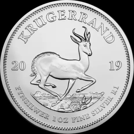 1 oz Krugerrand Silver Coin | Mixed Years