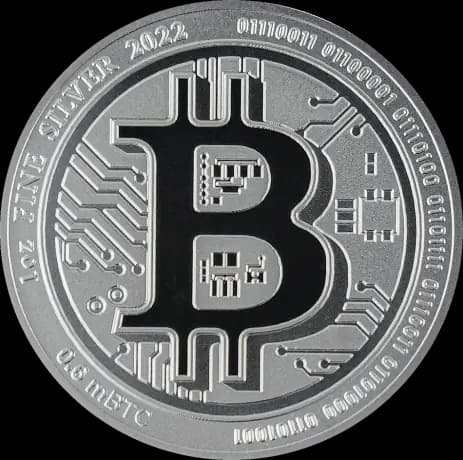 1 oz Silver Bitcoin
