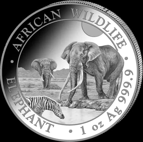 1 oz Somalia Elephant Silver Coin | 2026