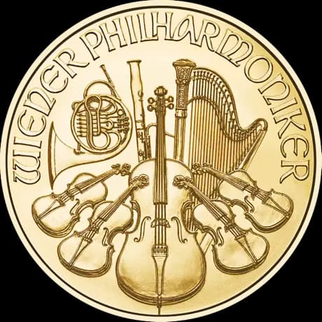 1 oz Vienna Philharmonic Gold Coin | 2025