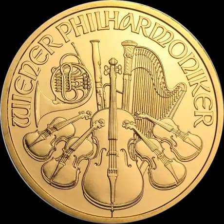 1 oz Vienna Philharmonic | Gold | Mixed Years | EUR