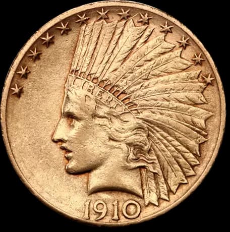 10 Dollar Eagle "Indian Head" | Gold | 1908-1933
