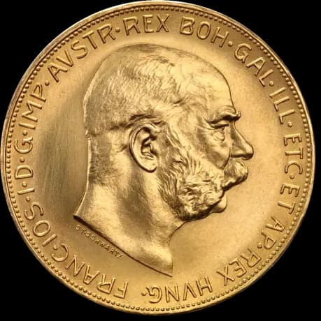 100 Corona Franz-Joseph I Austria Gold Coin