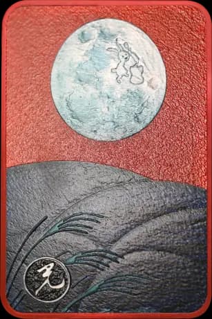 100g Silver Bar | The Moon