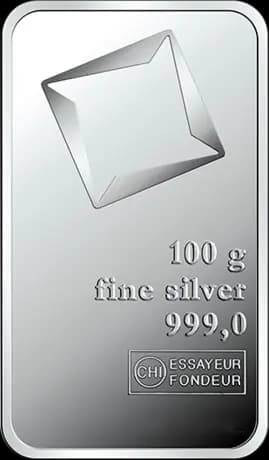 100g Silver Bar | Valcambi