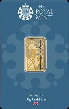 10g Britannia Gold Bar | Royal Mint