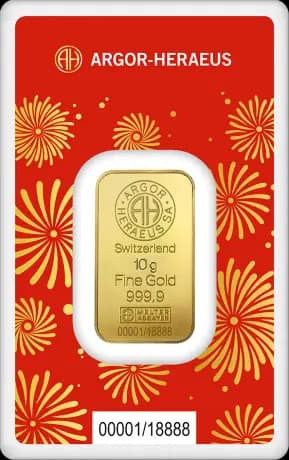 10g Gold Bar | Argor-Heraeus | Year Of The Snake | 2025
