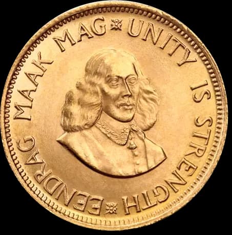South African 2 Rand Gold Coin | 1961-1983