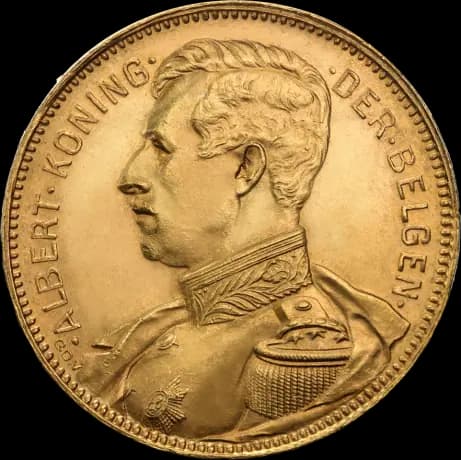 20 Franc Albert I Belgium | Gold | 1909-1934