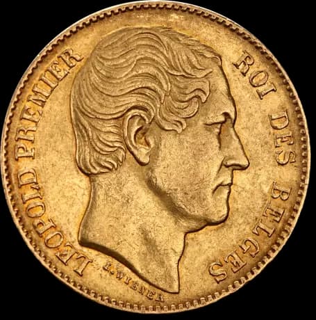 20 Franc Leopold I Belgium | Gold | 1831-1865