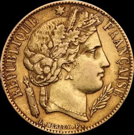 20 French Francs Cérès 2nd Republic | Gold | 1848-1852
