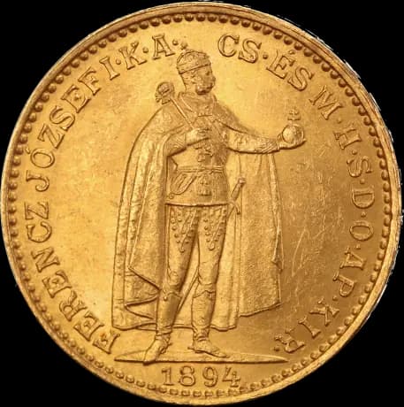20 Hungarian Corona | Gold | 1892-1915