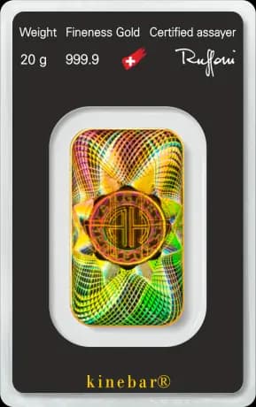 20g Gold Bar | Argor-Heraeus | Kinebar