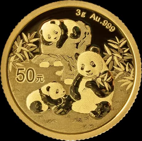 3g China Panda Gold Coin | 2025