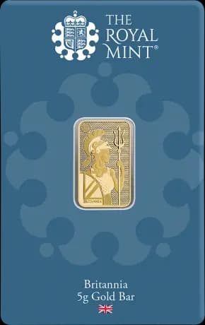 5g Britannia Gold Bar | Royal Mint