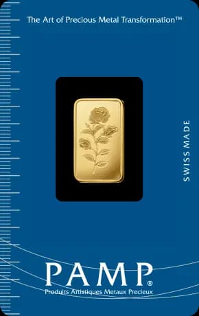 5g Gold Bar | PAMP Rose