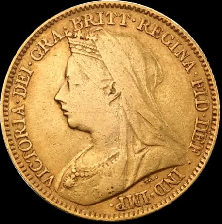 Queen Victoria Half Sovereign Gold Coin | Mixed Years