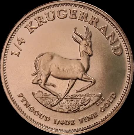 1/4 oz Krugerrand Gold Coin | mixed years