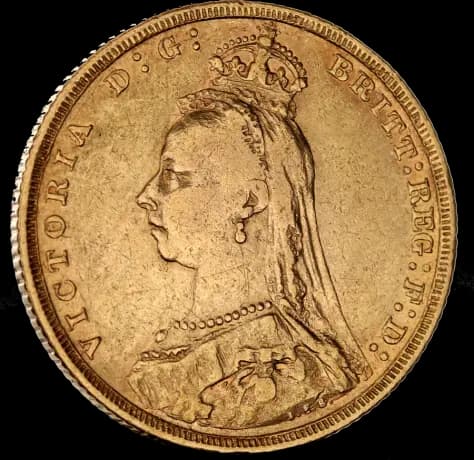 Queen Victoria Jubilee Gold Sovereign | 1887-1893