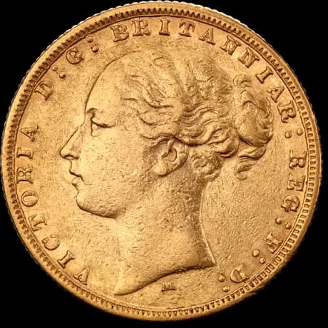 Queen Victoria Young Head Gold Sovereign | 1838-1887