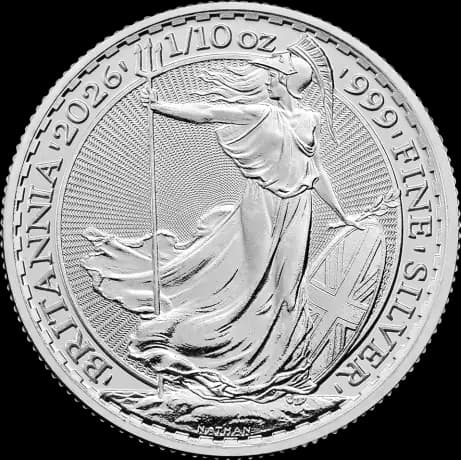 1/10 oz Britannia Charles III Silver Coin | 2026