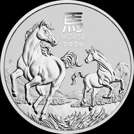 1/2 oz Lunar III Horse Silver Coin | 2026