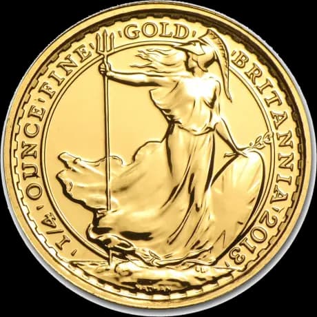 1/4 oz Britannia Gold Coin | Mixed Years