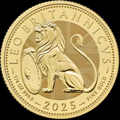 1/4 oz The British Lion Gold Coin | 2025