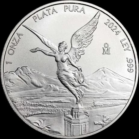 1 oz Mexican Libertad Silver Coin | 2024 | Bullion Uncirculated