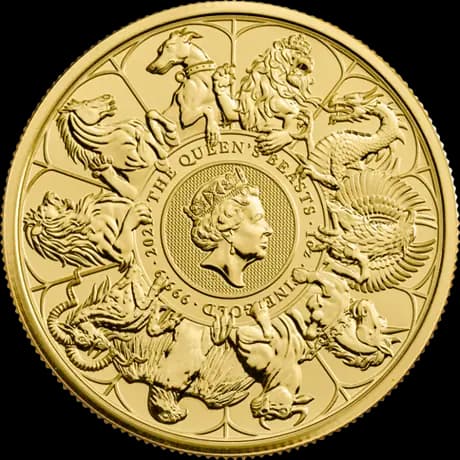 1 oz Queen's Beasts The Completer Gold Coin | 2021