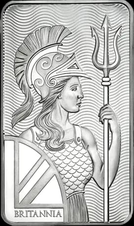 10 oz Silver Bar Britannia | Minted